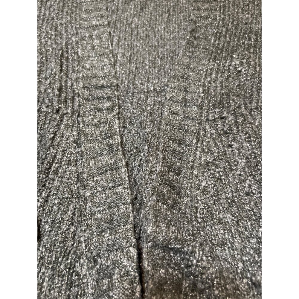 Wonderly Black Textured Knit Cardigan Sweater Open Front Size 2X - Picture 3 of 4